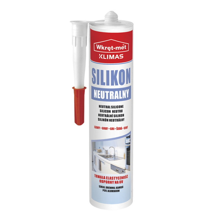 Silikon neutrální šedý 310 ml